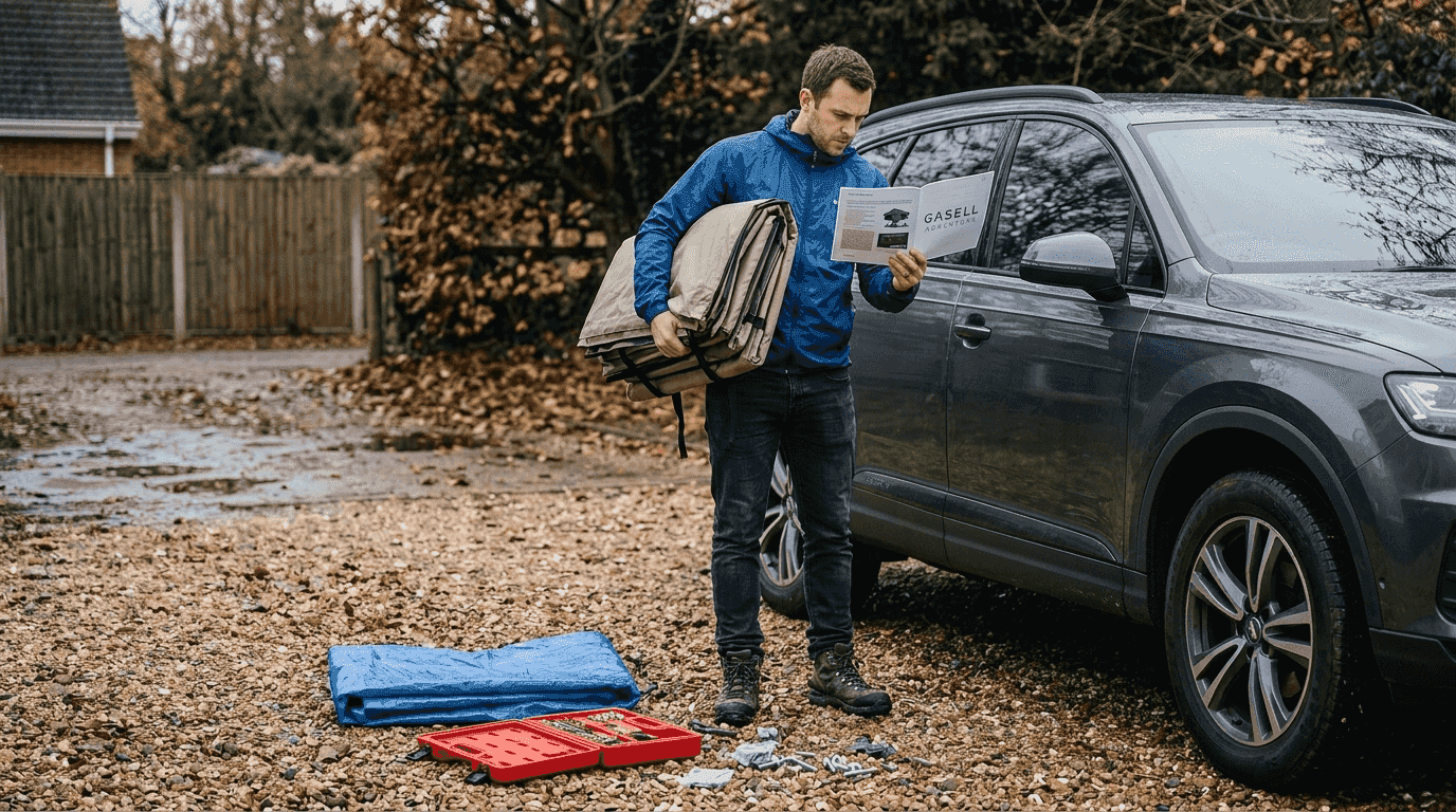 Så installerar du taktält säkert och effektivt 2026