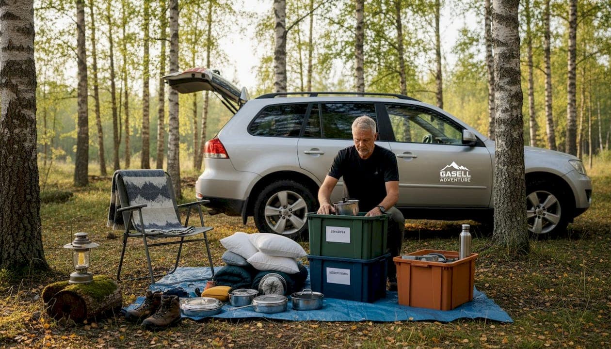 Praktisk förvaring vid camping: 60% bättre utrymme 2026